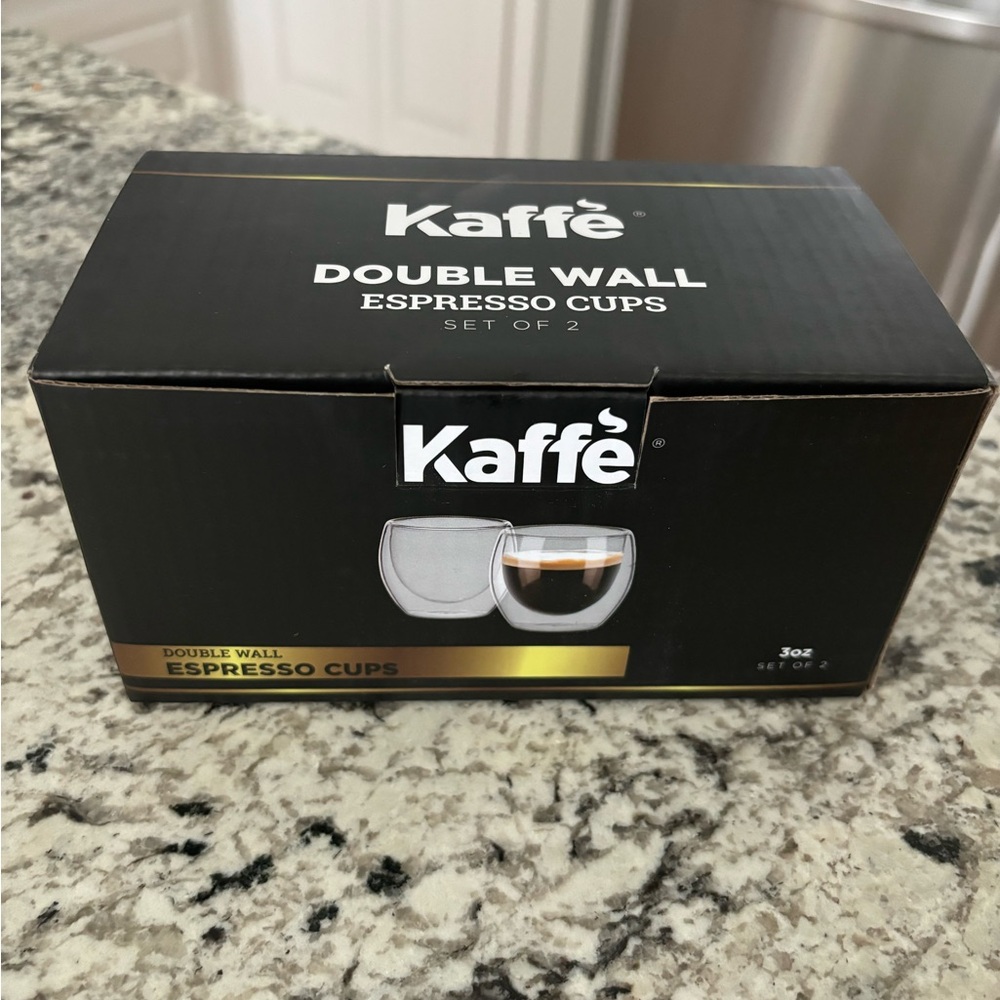 🆕 Kade Double Wall Expresso Cups